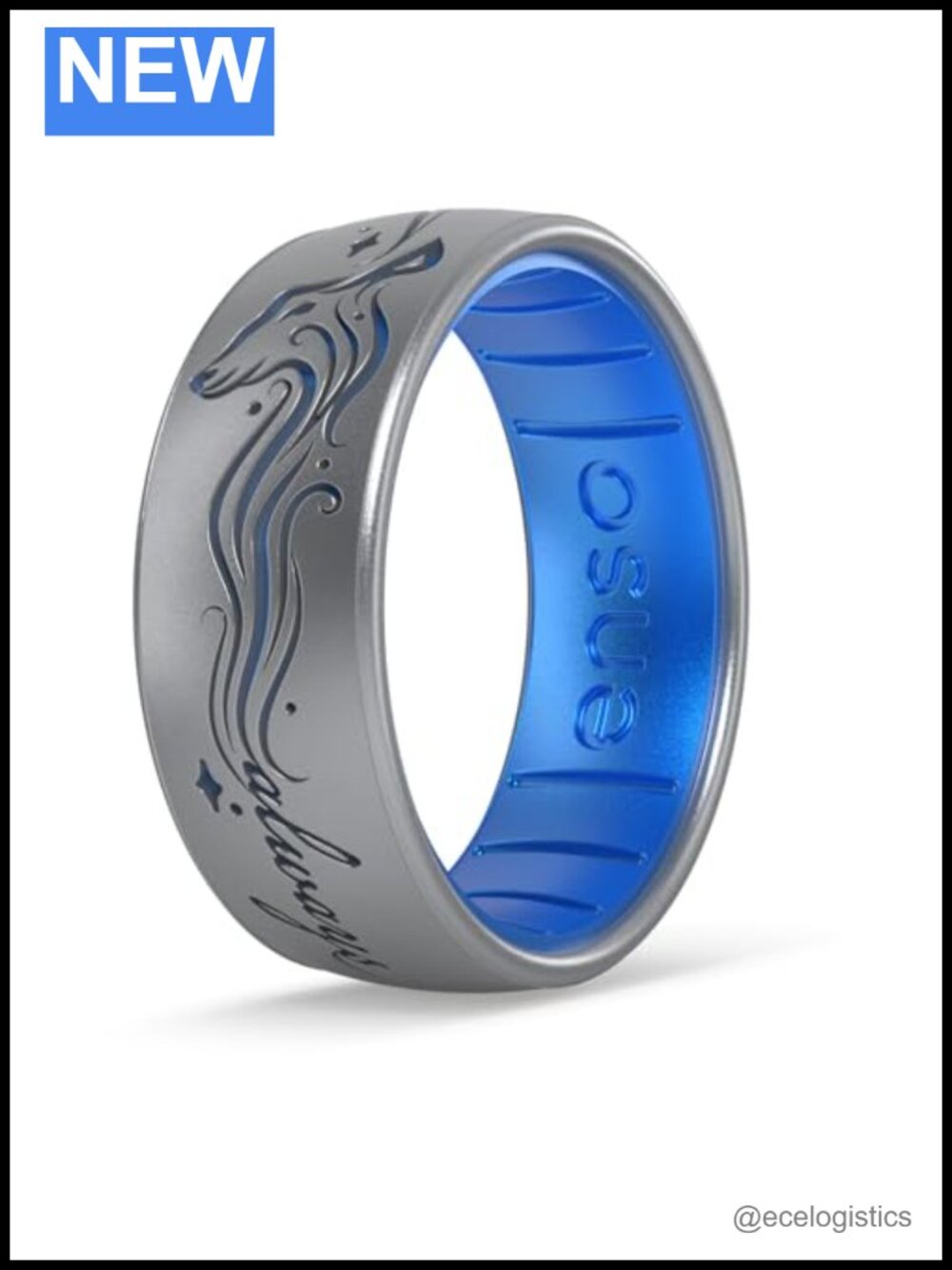 Enso Rings Harry Potter Dualtone Silicone Ring Comfortable Flexible Band